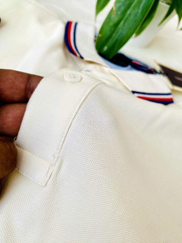 Premium Classic polo - Tommy off-white - Image 3