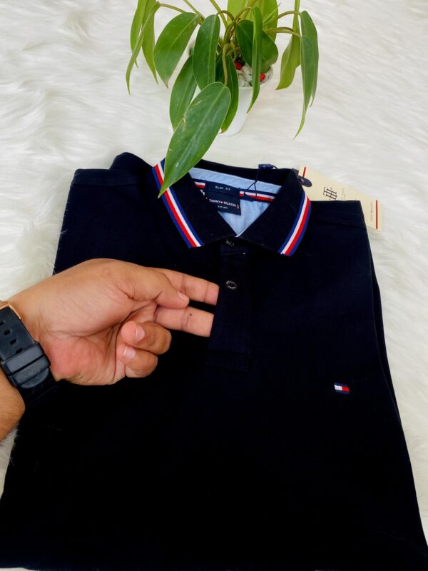 Premium Classic polo - Tommy Black - Image 2