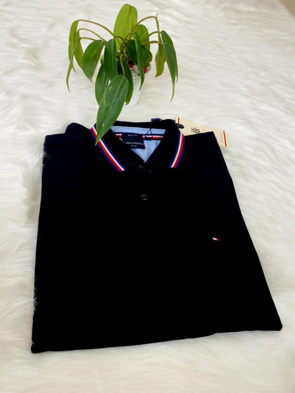 Premium Classic polo - Tommy Black - Image 3