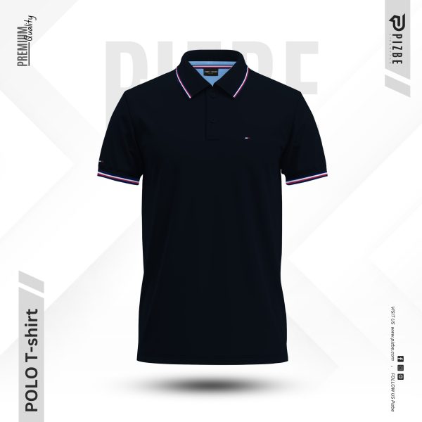 Premium Classic polo - Tommy Black