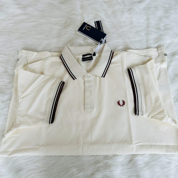 Premium Classic polo - Fredperry White - Image 2
