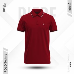 Premium Classic polo - Maroon