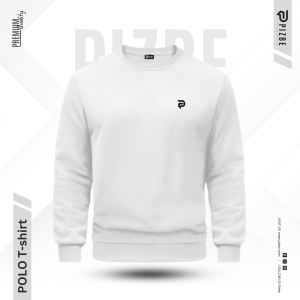 Pizbe Premium Sweatshirt-White