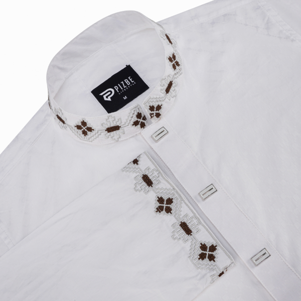 White Elegance Panjabi - Image 2