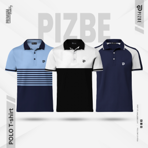 3 Pcs Premium Double PK Cotton Polo | Combo-2