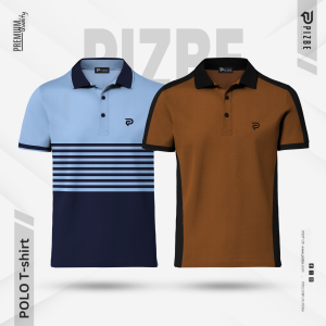 2 Pcs Premium Double PK Cotton Polo | Combo-6