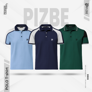 3 Pcs Premium Double PK Cotton Polo | Combo-6