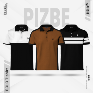 3 Pcs Premium Double PK Cotton Polo | Combo-4